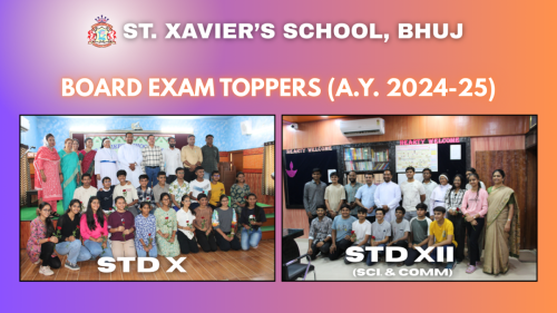 Board Exam Toppers (Std. X & XII Sci-Comm.)